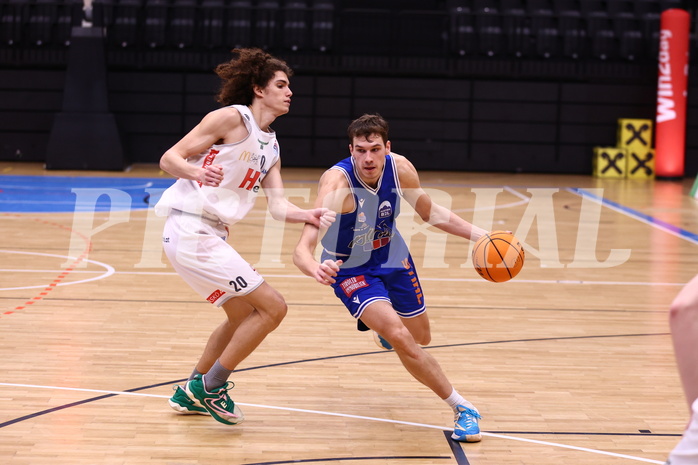03.02.2024, Graz, Raiffeisen Sportpark Graz, Basketball Zweite Liga 2023/24, Grunddurchgang, Runde 16, Future Team Steiermark - Pirlo Kufstein Towers