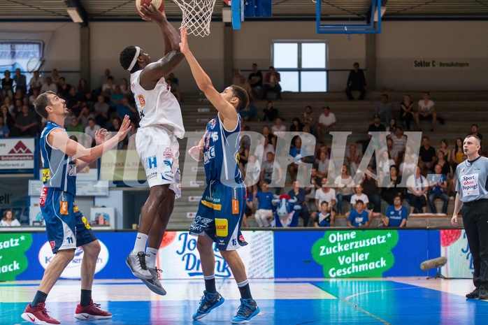 Basketball, ABL 2016/17, Playoff Finale Spiel 2, Oberwart Gunners, Kapfenberg Bulls, Cedric Kuakumensah (5)