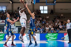 Basketball, ABL 2016/17, Playoff Finale Spiel 2, Oberwart Gunners, Kapfenberg Bulls, Cedric Kuakumensah (5)