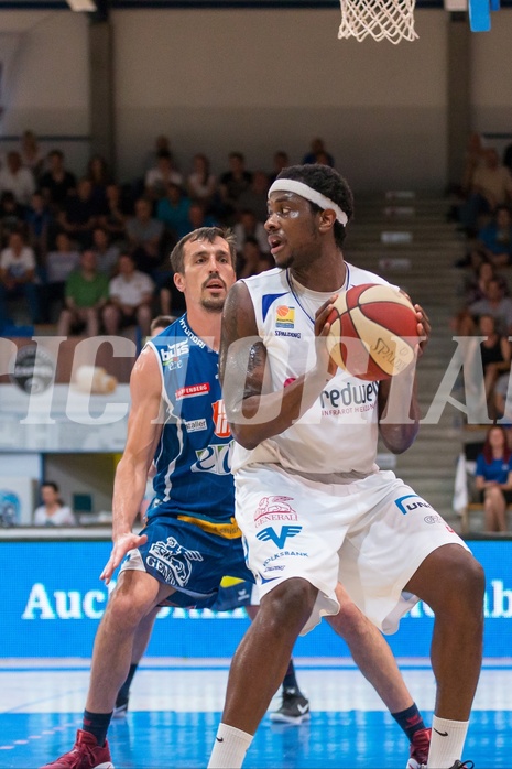 Basketball, ABL 2016/17, Playoff Finale Spiel 2, Oberwart Gunners, Kapfenberg Bulls, Cedric Kuakumensah (5)