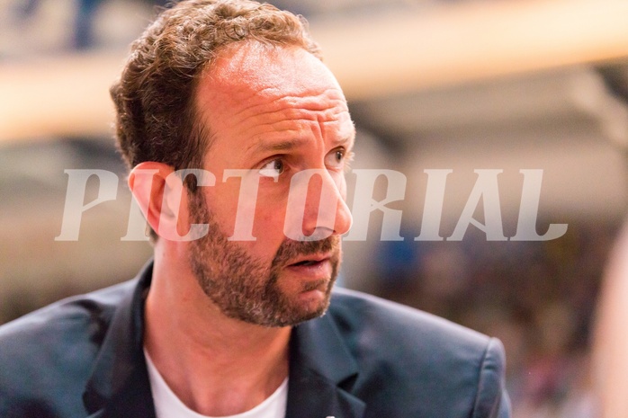 Basketball, ABL 2016/17, Playoff Finale Spiel 2, Oberwart Gunners, Kapfenberg Bulls, Chris Chougaz (Coach)