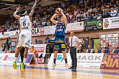 Basketball, ABL 2016/17, Playoff Finale Spiel 2, Oberwart Gunners, Kapfenberg Bulls, Tobias Schrittwieser (14)