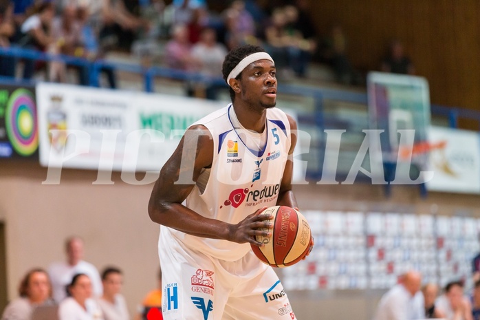 Basketball, ABL 2016/17, Playoff Finale Spiel 2, Oberwart Gunners, Kapfenberg Bulls, Cedric Kuakumensah (5)