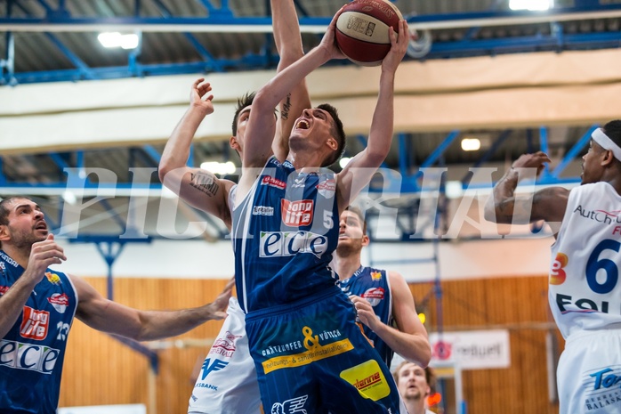 Basketball, ABL 2016/17, Playoff Finale Spiel 2, Oberwart Gunners, Kapfenberg Bulls, Bogic Vujosevic (5)