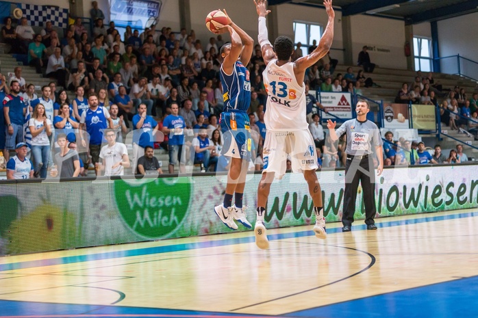 Basketball, ABL 2016/17, Playoff Finale Spiel 2, Oberwart Gunners, Kapfenberg Bulls, Kareem Jamar (4)