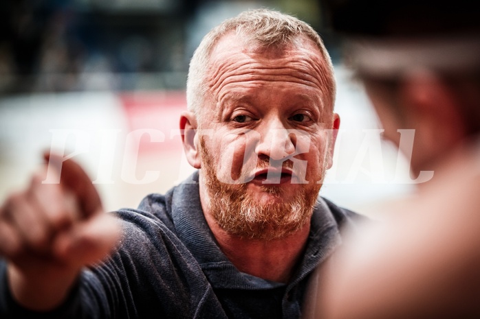 Basketball, ABL 2017/18, Grunddurchgang 27.Runde, Oberwart Gunners, BC Vienna, Luigi Gresta (Headcoach)