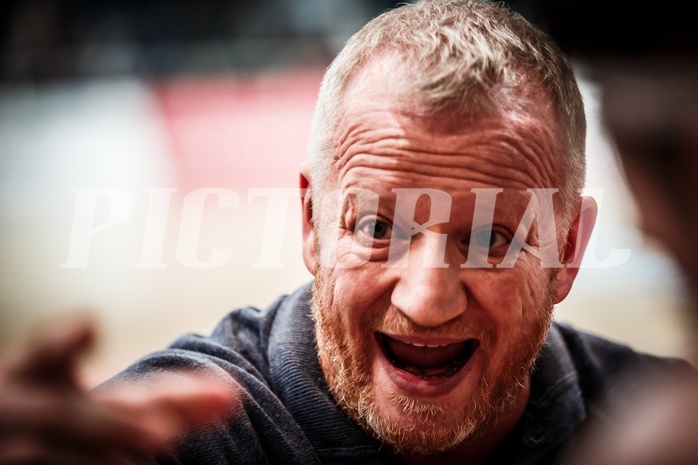 Basketball, ABL 2017/18, Grunddurchgang 27.Runde, Oberwart Gunners, BC Vienna, Luigi Gresta (Headcoach)