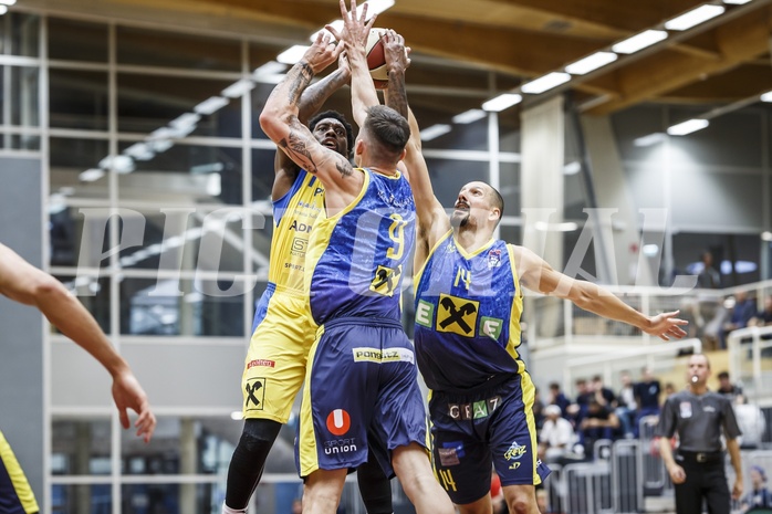 Basketball, Admiral Basketball Superliga 2019/20, Grunddurchgang 1.Runde, SKN St. Pölten Basketball, UBSC Raiffeisen Graz, Kelvin Lewis