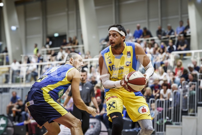 Basketball, Admiral Basketball Superliga 2019/20, Grunddurchgang 1.Runde, SKN St. Pölten Basketball, UBSC Raiffeisen Graz, Marko Kolaric (16)