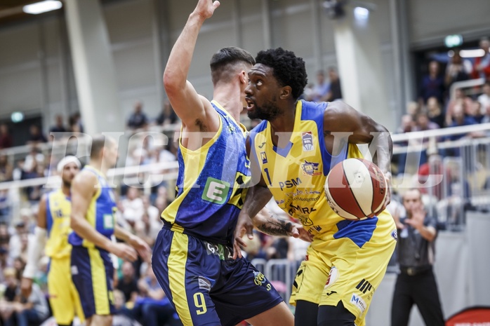 Basketball, Admiral Basketball Superliga 2019/20, Grunddurchgang 1.Runde, SKN St. Pölten Basketball, UBSC Raiffeisen Graz, Kelvin Lewis