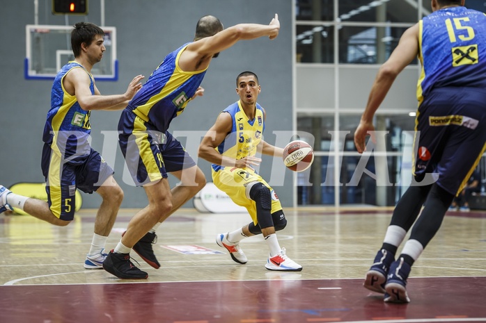 Basketball, Admiral Basketball Superliga 2019/20, Grunddurchgang 1.Runde, SKN St. Pölten Basketball, UBSC Raiffeisen Graz, Philip Jalalpoor (5)