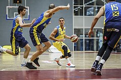 Basketball, Admiral Basketball Superliga 2019/20, Grunddurchgang 1.Runde, SKN St. Pölten Basketball, UBSC Raiffeisen Graz, Philip Jalalpoor (5)