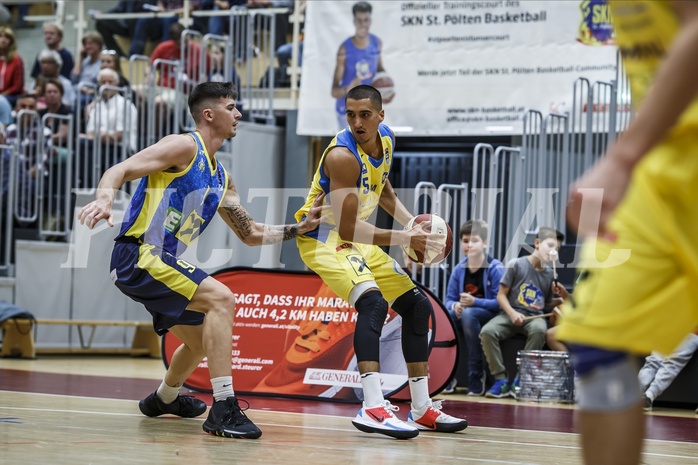 Basketball, Admiral Basketball Superliga 2019/20, Grunddurchgang 1.Runde, SKN St. Pölten Basketball, UBSC Raiffeisen Graz, Philip Jalalpoor (5)