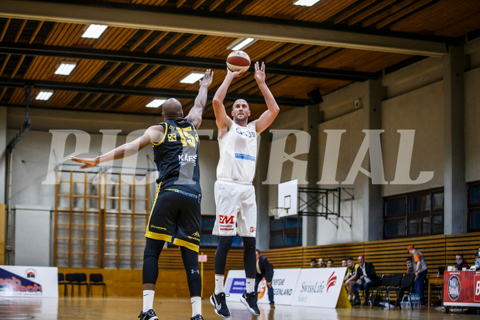 Basketball, Basketball Zweite Liga, Grunddurchgang 3.Runde, Mattersburg Rocks, Fürstenfeld Panthers, Corey HALLETT (13)