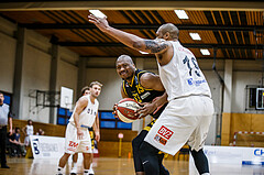 Basketball, Basketball Zweite Liga, Grunddurchgang 3.Runde, Mattersburg Rocks, Fürstenfeld Panthers, David A.O. Akibo (15)