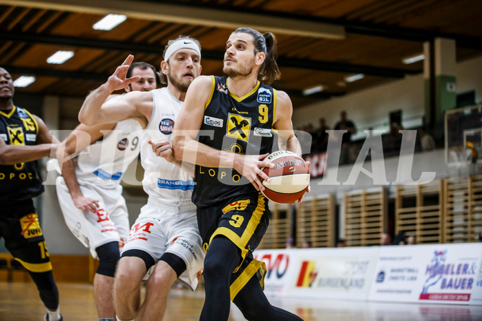 Basketball, Basketball Zweite Liga, Grunddurchgang 3.Runde, Mattersburg Rocks, Fürstenfeld Panthers, Adnan Hajder (9)