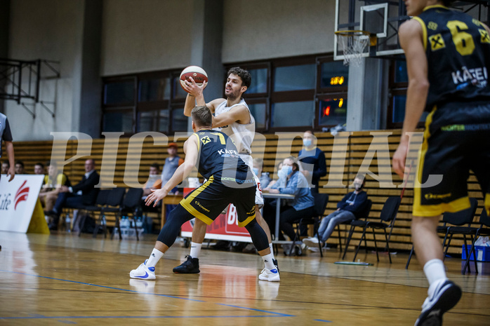Basketball, Basketball Zweite Liga, Grunddurchgang 3.Runde, Mattersburg Rocks, Fürstenfeld Panthers, Jan NICOLI (6)