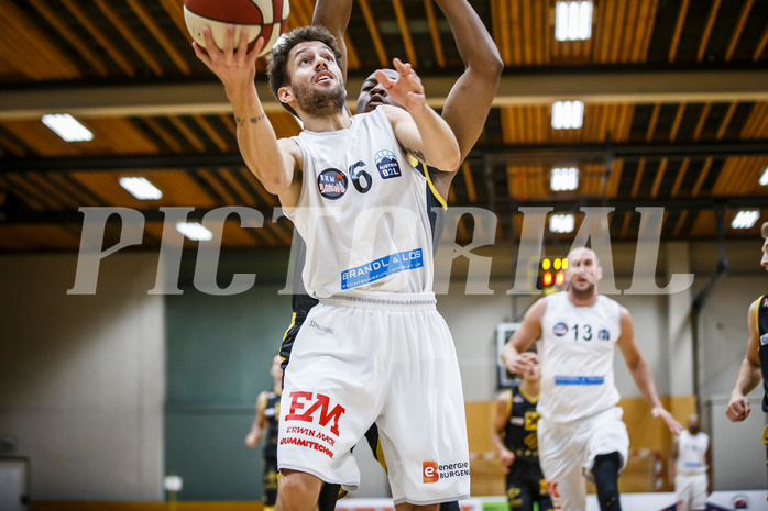 Basketball, Basketball Zweite Liga, Grunddurchgang 3.Runde, Mattersburg Rocks, Fürstenfeld Panthers, Jan NICOLI (6)
