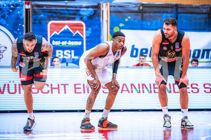 Basketball Basketball Superliga 2021/22, Grunddurchgang 15.Runde Traiskirchen Lions vs. BC GGMT Vienna
