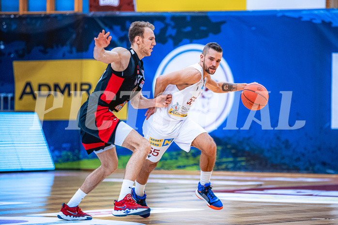 Basketball Basketball Superliga 2021/22, Grunddurchgang 15.Runde Traiskirchen Lions vs. BC GGMT Vienna
