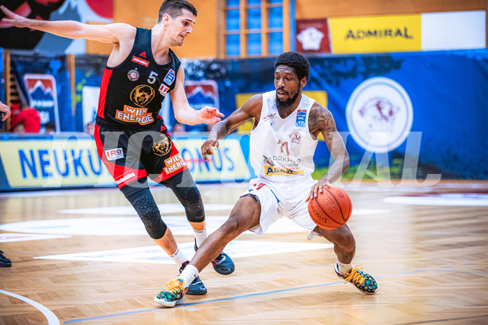 Basketball Basketball Superliga 2021/22, Grunddurchgang 15.Runde Traiskirchen Lions vs. BC GGMT Vienna
