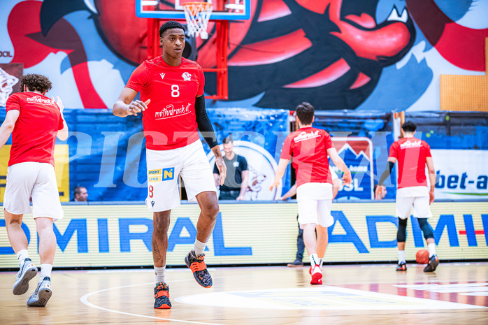 Basketball Basketball Superliga 2021/22, Grunddurchgang 15.Runde Traiskirchen Lions vs. BC GGMT Vienna
