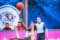 Basketball Basketball Superliga 2021/22, Grunddurchgang 15.Runde Traiskirchen Lions vs. BC GGMT Vienna
