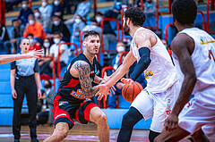 Basketball Basketball Superliga 2021/22, Grunddurchgang 15.Runde Traiskirchen Lions vs. BC GGMT Vienna
