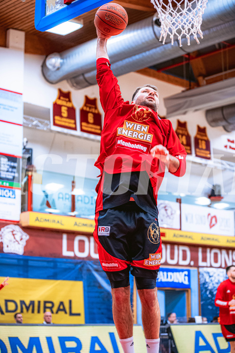 Basketball Basketball Superliga 2021/22, Grunddurchgang 15.Runde Traiskirchen Lions vs. BC GGMT Vienna

