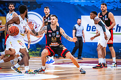 Basketball Basketball Superliga 2021/22, Grunddurchgang 15.Runde Traiskirchen Lions vs. BC GGMT Vienna
