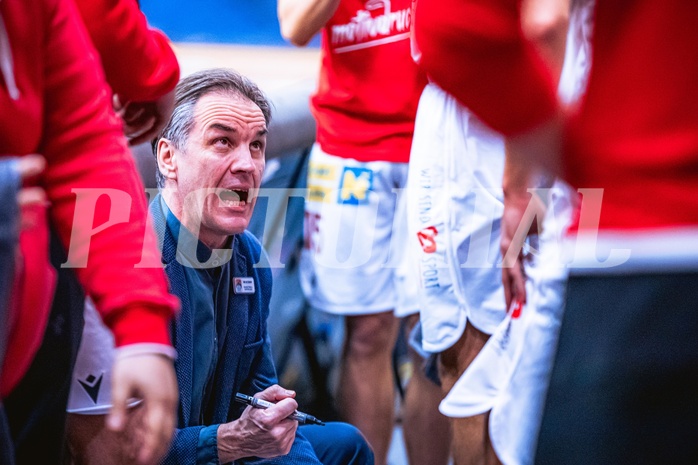 Basketball Basketball Superliga 2021/22, Grunddurchgang 15.Runde Traiskirchen Lions vs. BC GGMT Vienna
