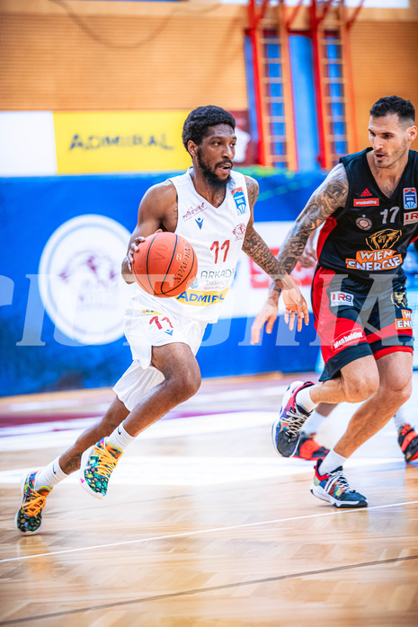 Basketball Basketball Superliga 2021/22, Grunddurchgang 15.Runde Traiskirchen Lions vs. BC GGMT Vienna
