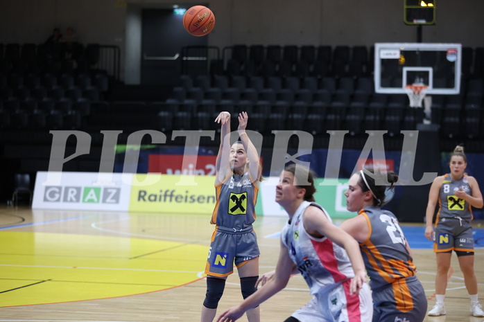 05.11.2022, Raiffeisen Sportpark, Basketball Damen Superliga 2022/23, Grunddurchgang 6.Runde,  
UBSC-DBBC Graz vs. Klosterneuburg Duchess,  