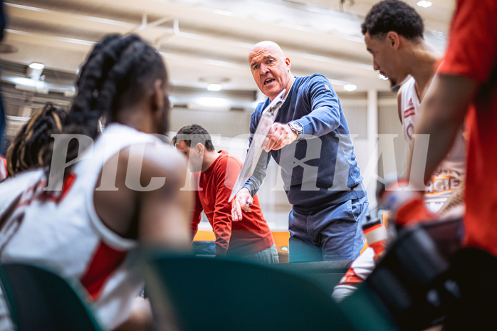 Basketball, Win2Day Superliga 2022/23, Grunddurchgang 6.Runde, Vienna D.C. Timberwolves, BC GGMT Vienna, Aramis Naglic (Head Coach)