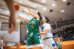 Basketball, Win2Day Basketball Damen Superliga 2022/23, Grunddurchgang 6.Runde, Vienna D.C. Timberwolves, UBI Holding Graz, Nika Cic (18)