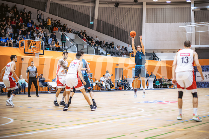 Basketball, Win2Day Superliga 2022/23, Grunddurchgang 6.Runde, Vienna D.C. Timberwolves, BC GGMT Vienna, Elias Wlasak (8)
