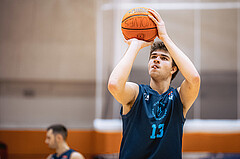 Basketball, Win2Day Superliga 2022/23, Grunddurchgang 6.Runde, Vienna D.C. Timberwolves, BC GGMT Vienna, Luka Damjanac (13)