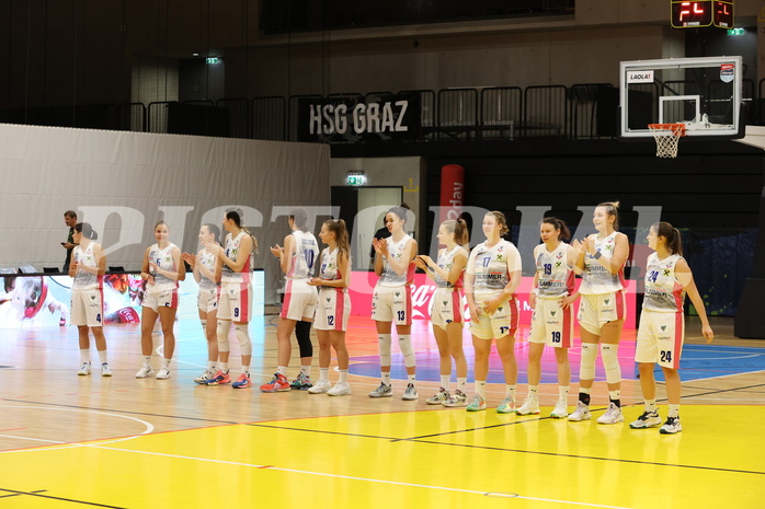 05.11.2022, Raiffeisen Sportpark, Basketball Damen Superliga 2022/23, Grunddurchgang 6.Runde,  
UBSC-DBBC Graz vs. Klosterneuburg Duchess,  