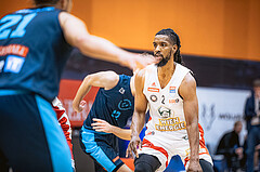 Basketball, Win2Day Superliga 2022/23, Grunddurchgang 6.Runde, Vienna D.C. Timberwolves, BC GGMT Vienna, Carlos Novas Mateo (2)