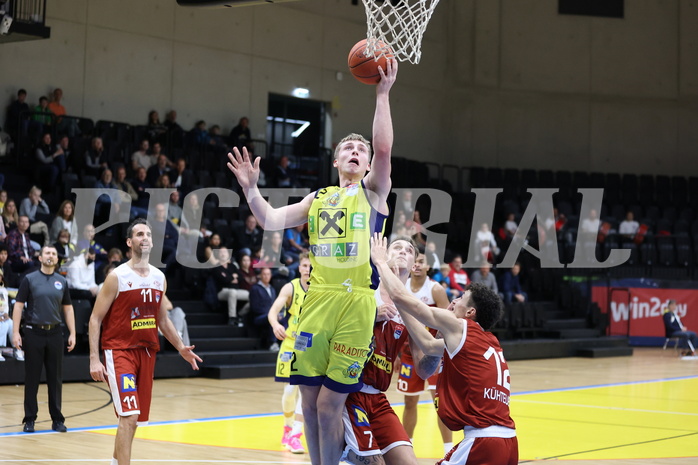 05.11.2022, Graz, Raiffeisen Sportpark Graz, Basketball Superliga 2022/23, Grunddurchgang, Runde 6, UBSC Raiffeisen Graz vs. Arkadia Traiskirchen Lions