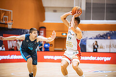 Basketball, Win2Day Superliga 2022/23, Grunddurchgang 6.Runde, Vienna D.C. Timberwolves, BC GGMT Vienna, Jonas John (99), Enis Murati (44)