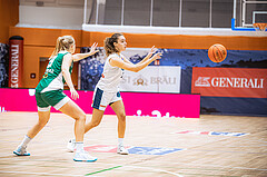 Basketball, Win2Day Basketball Damen Superliga 2022/23, Grunddurchgang 6.Runde, Vienna D.C. Timberwolves, UBI Holding Graz, Cristina Nino (2)