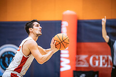 Basketball, Win2Day Superliga 2022/23, Grunddurchgang 6.Runde, Vienna D.C. Timberwolves, BC GGMT Vienna, Bogic Vujosevic (5)