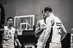 Basketball, Win2Day Superliga 2022/23, Grunddurchgang 6.Runde, Vienna D.C. Timberwolves, BC GGMT Vienna, Ivan Siriscevic (17), Stefan Savic (13)