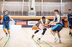 Basketball, Win2Day Superliga 2022/23, Grunddurchgang 6.Runde, Vienna D.C. Timberwolves, BC GGMT Vienna, Carlos Novas Mateo (2)
