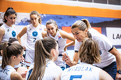 Basketball, Win2Day Basketball Damen Superliga 2022/23, Grunddurchgang 6.Runde, Vienna D.C. Timberwolves, UBI Holding Graz, Beata Renertov (Headcoach)