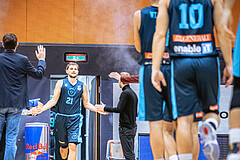 Basketball, Win2Day Superliga 2022/23, Grunddurchgang 6.Runde, Vienna D.C. Timberwolves, BC GGMT Vienna, Moritz Lanegger (21)