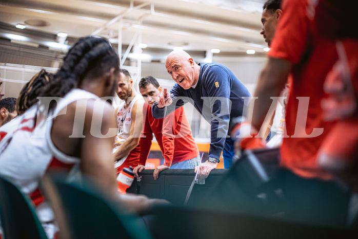 Basketball, Win2Day Superliga 2022/23, Grunddurchgang 6.Runde, Vienna D.C. Timberwolves, BC GGMT Vienna, Aramis Naglic (Head Coach)