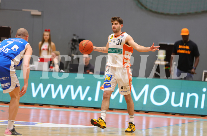 Basketball Superliga 2022/23, Playoff, Viertelfinale Spiel 2 Klosterneuburg Dukes vs. Oberwart Gunners



