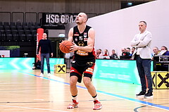 25.04.2023, Graz, Raiffeisen Sportpark Graz, Basketball Superliga 2022/23, Playoff, Viertelfinale Spiel 2, UBSC Raiffeisen Graz vs. BC GGMT Vienna